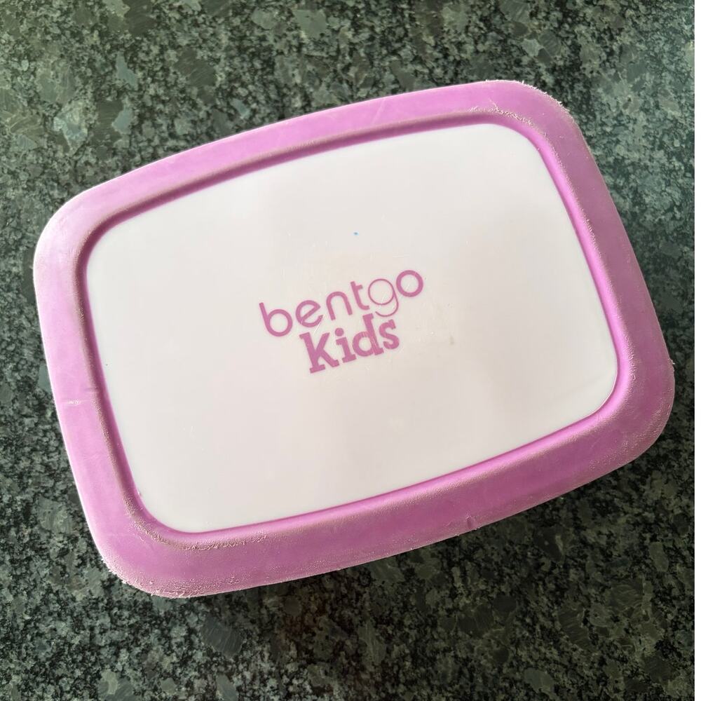 Bentgo Kids Leak Proot 5 Compartment Purple Lunch Box USED